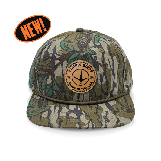 Mossy Oak Greenleaf Rope Patch Hat